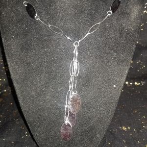 NWT Genuine .925 Sterling Silver Stippled Oval Lin